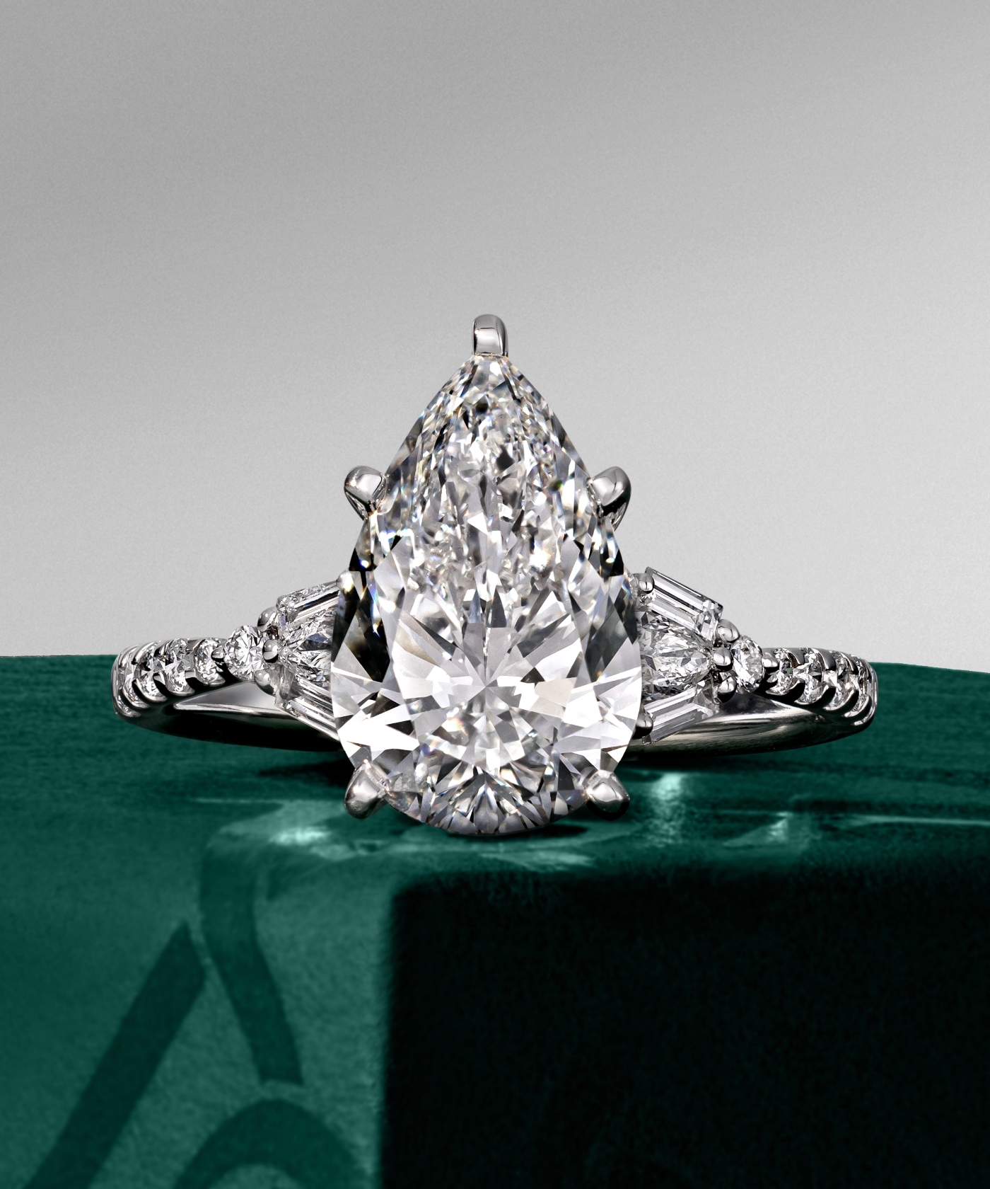 Shop engagement rings from Chosen by Jared with unique accents.